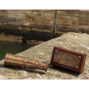 Victorian Marine Telescope 1915 brass replica - Fab&Fair online shop